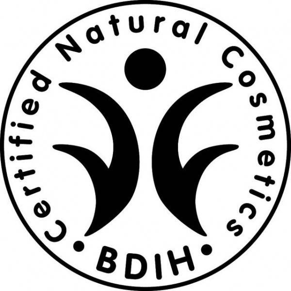 Logo BDIH for toothpaste to Menthe Kids Fresh Kids Logona