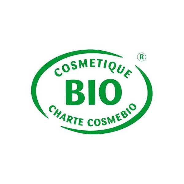 Logo Cosmebio pour la Fleur de Shampooing solide cheveux normaux – 85gr – Douce Nature