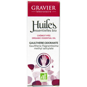 Gaultherie Odorante Bio AB - Leaves - 10 ml - Essential oil Laboratoire Gravier - View 2