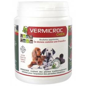 Vermifuge VERMICROC chien - boulette appétente - 100g