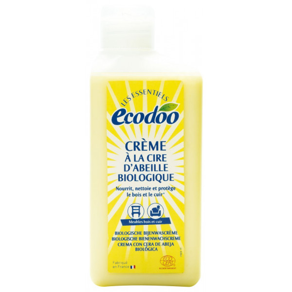 Crème à la cire d'abeille biologique - 250ml - Ecodoo