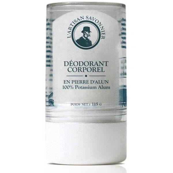 Alun Stone Body Deodorant - 100% potassium alun - 115g - Soap Craft