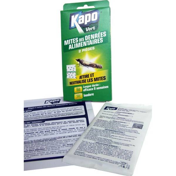 Details of the food mite trap – x2 – Kapo Green
