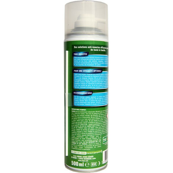 Aérosol tous insectes effet givrant - 500 ml - Kapo Vert - Vue 2