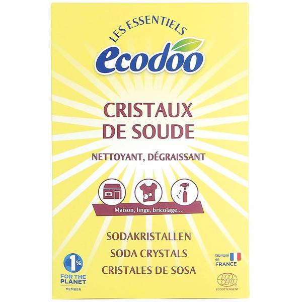 Cristaux de soude - 500g - Ecodoo - Vue de face