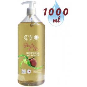 Shampooing douche Fruits d'été – 1000 ml – Ce'Bio
