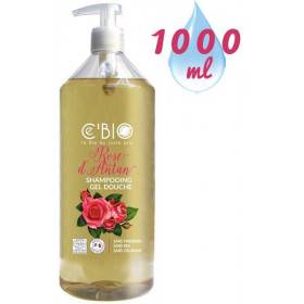 Shampooing douche Rose d'Antan – 1000 ml – Ce'Bio