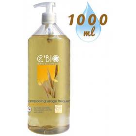 Shampooing Usage Fréquent Miel Calendula Avoine – 1000ml – Ce'Bio