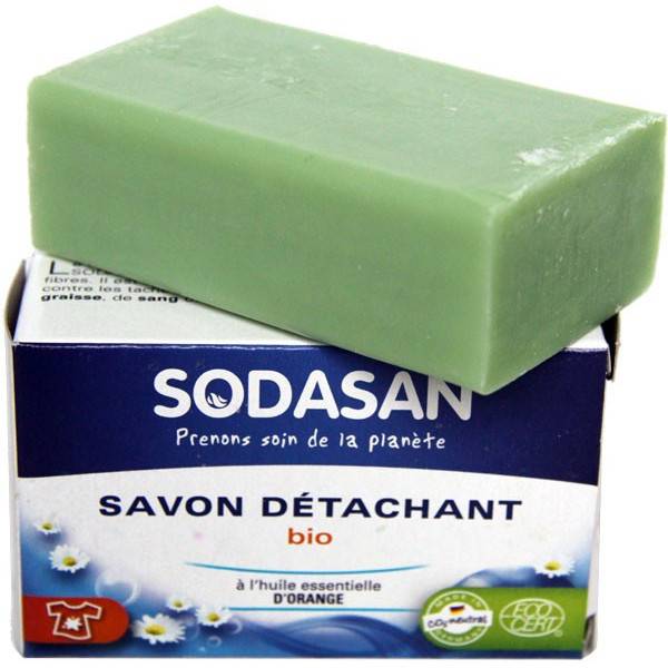 Organic soap with essential orange oil - 100g - Sodasan - View 2