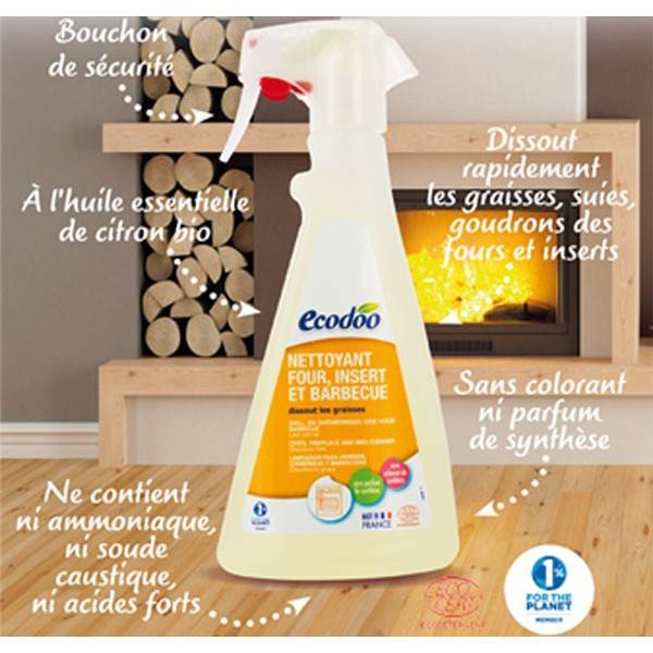 Details for degreasing oven, insert and barbecue - 500ml - Ecodoo