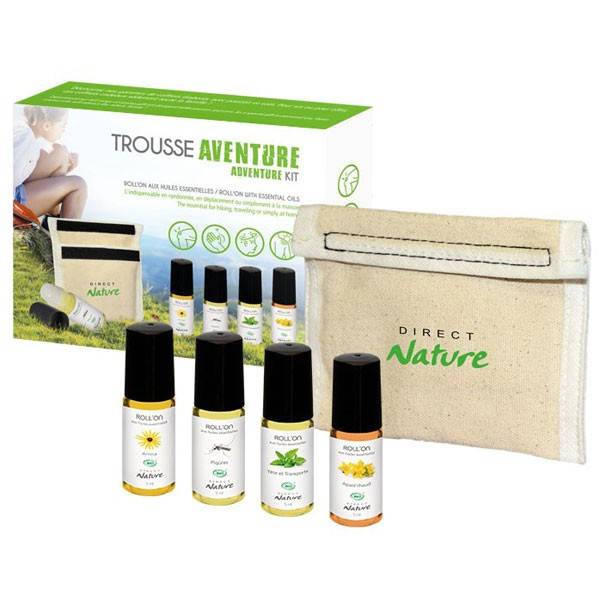 Adventure kit with 4 roll'on with essential oils - view 3