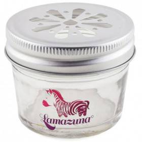 Glass storage pot for solid cosmetics - Lamazuna
