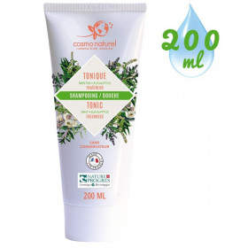 Shower shampoo Tonic Mint Eucalyptus - 200 ml – Cosmo Naturel