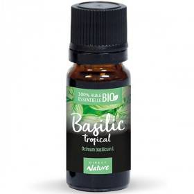 Basilic tropical AB - Feuilles - 10 ml - Huile essentielle Direct Nature