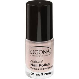 Natural nail polish n°01 soft Rose - Logona