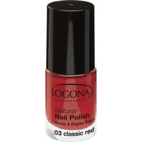 Natural nail polish n°03 Classic Red - Logona