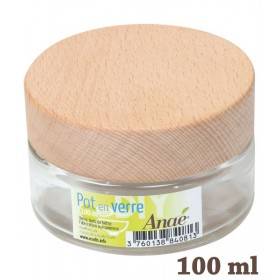 Glass jar for cosmetics house - 100 ml - anaea