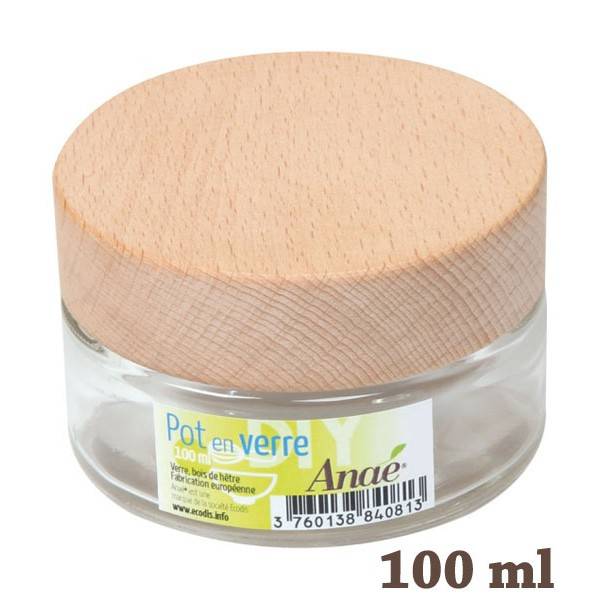 Glass jar for cosmetics house - 100 ml - anaea