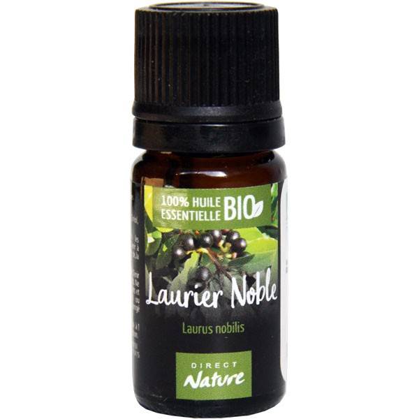 Organic noble laurel - Leaves - 5 ml - Essential oil Direct Nature