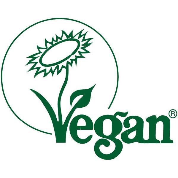 Logo Végan for fluorescent toothpaste Extra menthol and organic peppermint Logona
