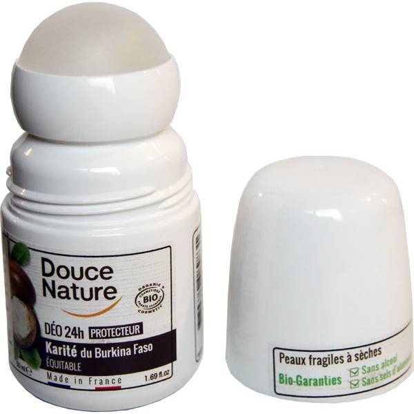 Déodorant bille Karité équitable du Burkina faso  – 50 ml – Douce Nature - Vue 1