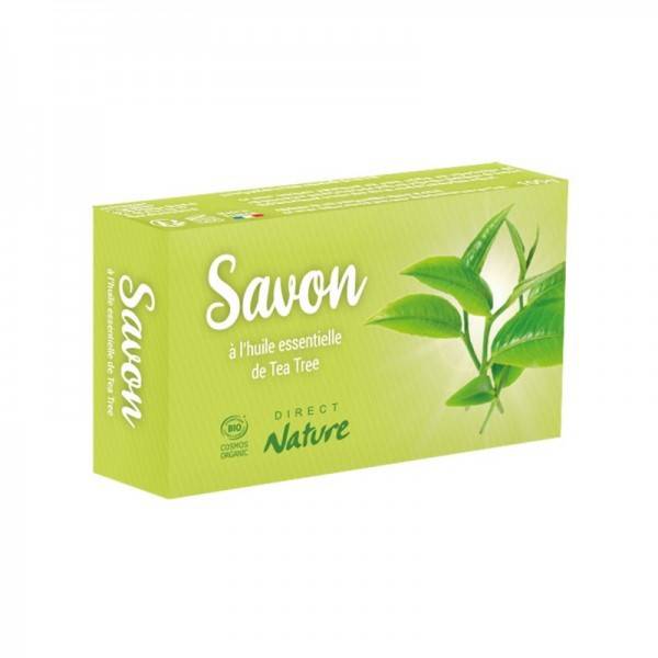 Tea tree essential oil soap - 100 gr - Direct Nature