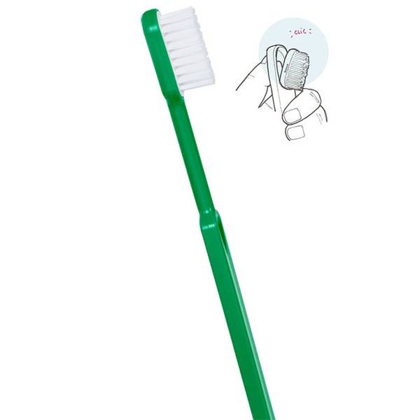 Green rechargeable toothbrush Caliquo