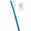 Environmental turquoise medium toothbrush and bioplastic rechargeable - Caliquo