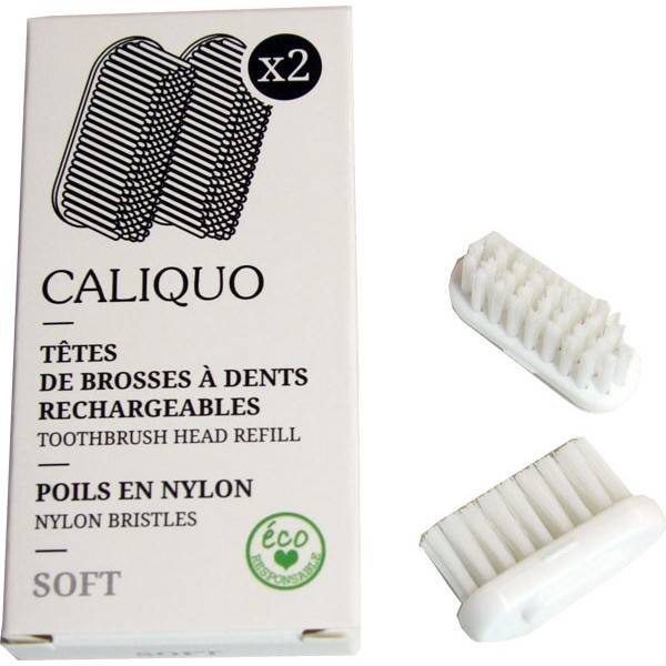 Lot of 2 refills for soft toothbrush - Caliquo - View 2