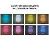 Variation de couleurs pour le diffuseur ultrasonique OMELIA - 60 m²