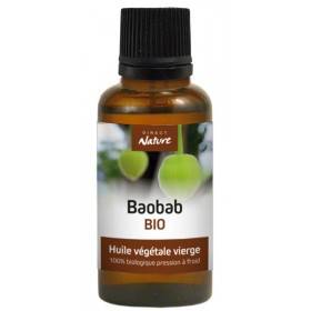 Huile végétale de Baobab Bio – 30 ml – Direct Nature