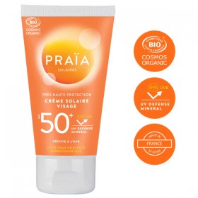 SPF50+ sunscreen - 50 ml - Praïa Solaires