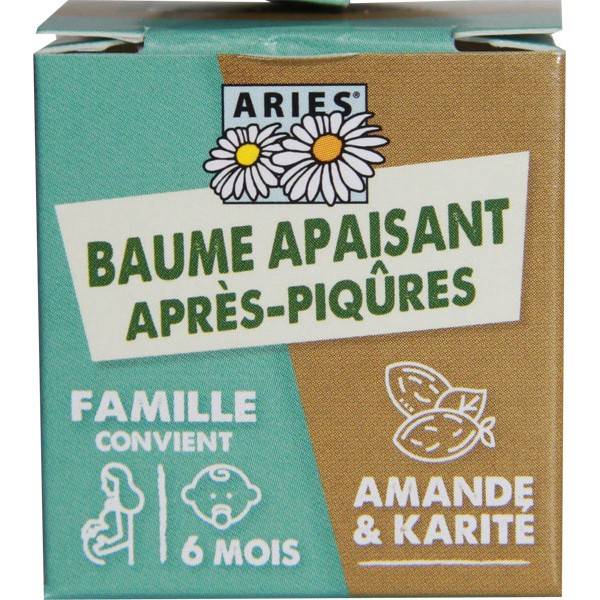 baume apaisant après-piqûre famille Amande Karité Lavande – 10 ml – Aries - Vue 2