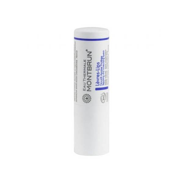 Stick moisturizing lips and organic repairer – 4 gr – Eau Thermale Montbrun - View 1