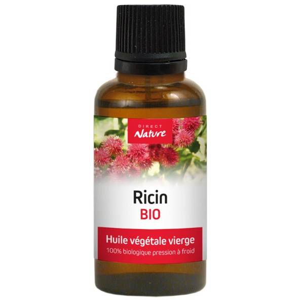 Organic Ricin Oil – 30 ml – Direct Nature