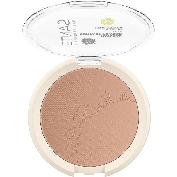 Compact powder N°02 Neutral beige – 9 gr - Makeup Sante - View 1