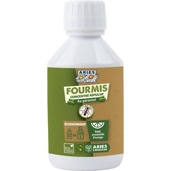 Huile anti-fourmis - concentré répulsif - 250 ml - Aries
