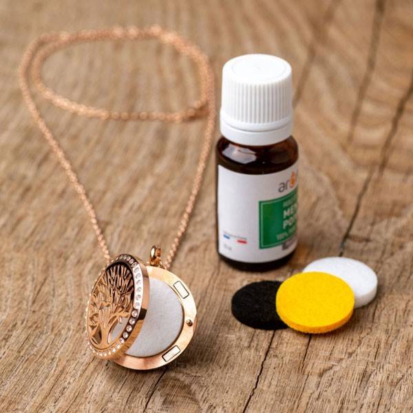 Silvaé perfume necklace - autonomous diffuser of essential oils - view 3