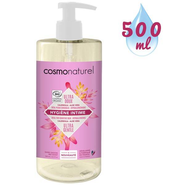 Calendula Aloe vera – 500 ml – intimate hygiene gel Cosmo Naturel