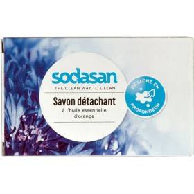 Organic soap with essential orange oil - 100 gr - Sodasan