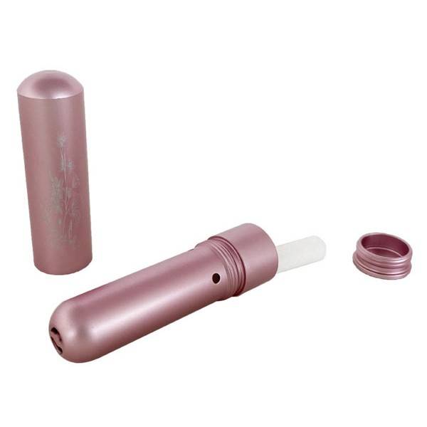 Inhaler diffuser inalia of essential oils in aluminium - pink - view 3