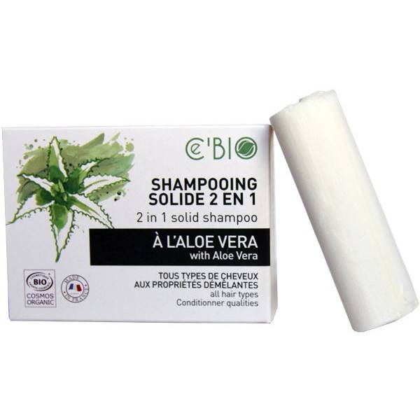 Solid shampoo 2 in 1 at aloe vera – 85 grs – this bio - view 1