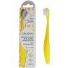Refillable head yellow toothbrush - Caliquo
