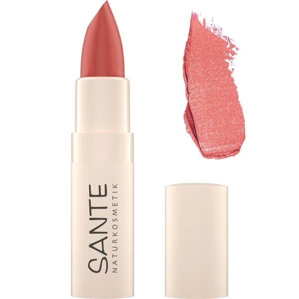 Moisturizing lipstick 01 Pink Rose - 4.5 gr - Makeup Sante