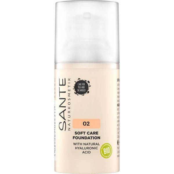 Creamy foundation 02 Neutral Beige – 30 ml - Makeup Sante - View 1