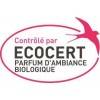 Logo Ecocert parfum d'ambiance biologique pour le désodorisant Fleuri Lerutan
