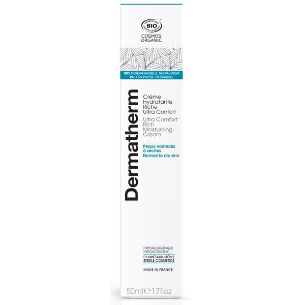 Extremely comfortable moisturizing cream – 50 ml - Dermatherm - View 2