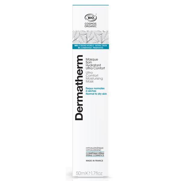 Ultra-comfort moisturizing mask – 50 ml - Dermatherm - View 2