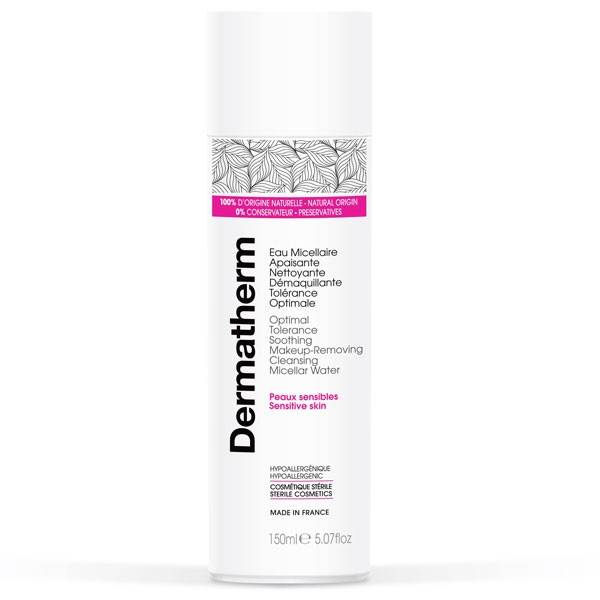 Soothing soothing skin cleansing water Optimal tolerance – 150 ml - Dermatherm - View 1