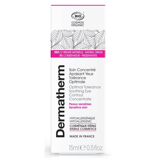 Soothing concentrated care eyes Optimal tolerance – 15 ml - Dermatherm - View 2